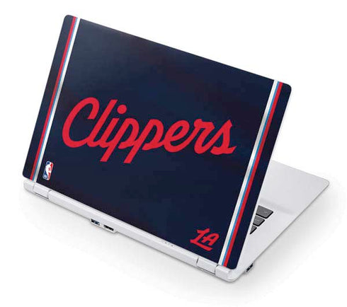 NBA Los Angeles Clippers Distressed Red Acer Chromebook Skin